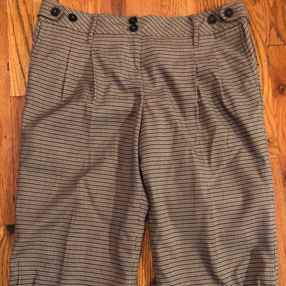 Ann Taylor Loft Houndstooth Knickers